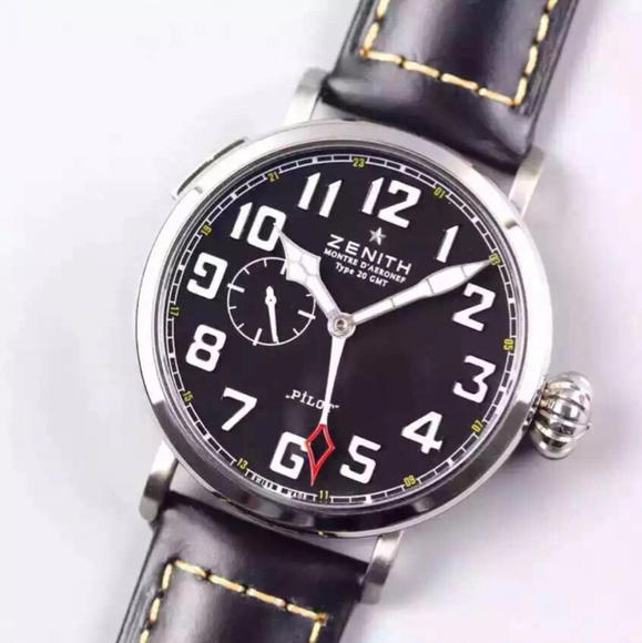 XF factory Zenith pilot imported fully automatic mechanical movement new - Click Image to Close