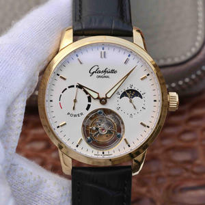 Glashütte Original Essence Senator Series True Tourbillon multifunktionsrörelse High-end Quality