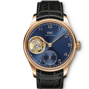 IWC IW546305 (portugisisk tourbillon-serie) stil: automatisk verklig svänghjulsmekanisk herrklocka.