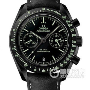 Omega Speedmaster Series Moon Dark Side Dual Small Second Function Men's Watch