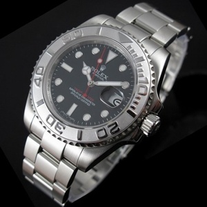 Schweiziska Rolex Rolex Vatten Ghost Mäns Watch Stalker All-steel Black Face Automatisk Mekanisk Mäns Watch