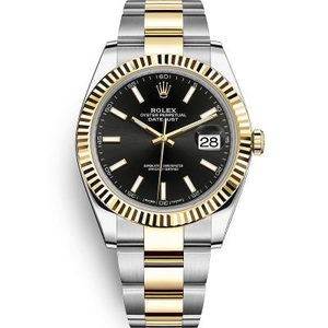 WWF Factory Watch Rolex Datejust Series m126333-0013 Mäns automatisk mekanisk klocka, 18k Guld